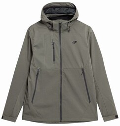 Kurtka męska softshell 4F oliwkowy