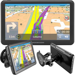 Nawigacja Samochodowa Modecom FreeWAY CX7.0 MapFactor mapy Europy