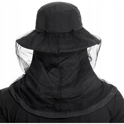 KAPELUSZ PRZECIWSŁONECZNY Z SIATKĄ MOSKITIERĄ CZAPKA OCHRONNA -