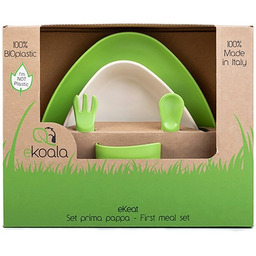 eKoala, Zestaw obiadowy, Green, BIOplastik