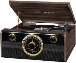 Gramofon Retro Vta 240 Bt Aux 33/45 Rpm