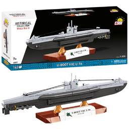 KLOCKI COBI 4857 Łódź Type VIIC HISTORICAL COLLECTION