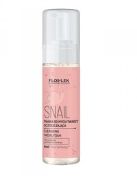 FLOSLEK Snail Pianka do mycia twarzy oczyszczająca 160