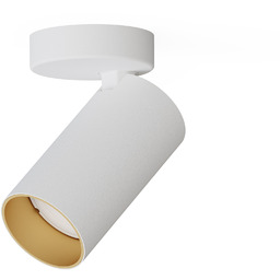 Spot sufitowy regulowany Mono na GU10 White/gold 7771