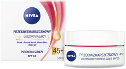 Nivea Przeciwzmarszczkowy + Ujędrniający krem na dzień SPF15