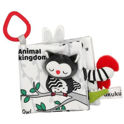 AKUKU Książeczka sensoryczna Animal Kingdom A0481