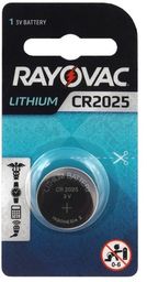 BATERIA RAYOVAC CR2025 BLISTER
