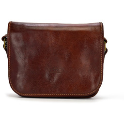 Gustowna wygodna damska skórzana listonoszka