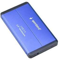 GEMBIRD OBUDOWA HDD/SSD USB 3.0 2.5" SATA, ALUMINIUM,