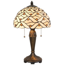 Witrażowa Lampa Stołowa Tiffany M Clayre & Eef
