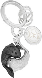 Brelok do kluczy torebki Metalmorphose znak zodiaku ryby