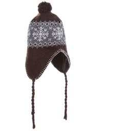 Czapka zimowa ASPEN uszatka brązowa CHIEMSEE CH-001-BR