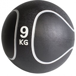 Piłka lekarska czarny/srebrny 9kg
