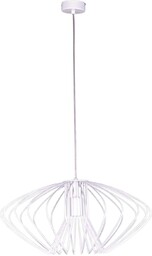 Industrialna LAMPA wisząca Tizi K-3407 BIAŁY Kaja metalowa