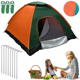 Namiot Turystyczny 2-3 Osobowy Samorozkładający Automatyczny Kempingowy