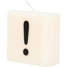 PD-Party 7040037 Scrabble Litera Świeca Impreza Dekoracje Ambience