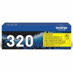 Toner Oryginalny Brother TN-320Y (TN320Y) (Żółty) OB