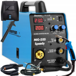 Spawarka Mig Mag 200A Mma Sherman Migomat 230V