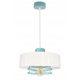 Żyrandol Lampa Sufitowa Wisząca Loft miętowa led lampy