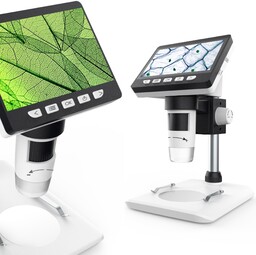 Mikroskop Cyfrowy Ekran 4,3'' LCD x1000 Usb Pc
