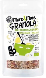 Granola Z Orzechami Makadamia I Ananasem BIO 300