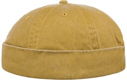Czapka Dokerka Uni Cotton by Lipodo, musztardowy, One