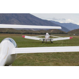 Lot szybowcem - Włocławek - start za samolotem