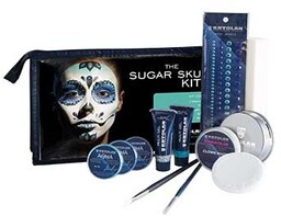Kryolan Sugar Skull Halloween Kit, zestaw do charakteryzacji