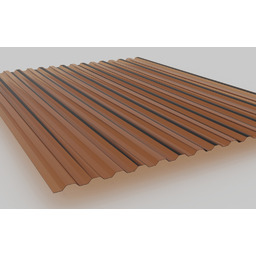 Płyta trapezowa poliwęglan gradoodporna 900x2000 mm dymna 10