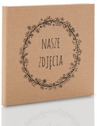 Etui małe Nasze Zdjęcia kraft (na 2 płyty)