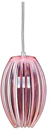ABUKO LAMPA WISZĄCA 1X60W E27 RÓŻOWY MAŁY
