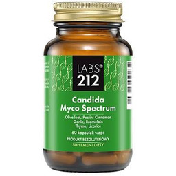 Labs212 Candida Myco Spectrum Wsparcie jelit, 60 kaps.