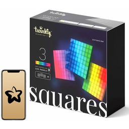 TWINKLY Panel ledowy Squares TWQ064STW-03-BAD (3 szt.)