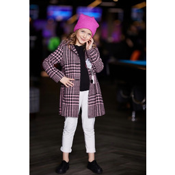 MałaMi Płaszczyk w pepitkę r 98 104