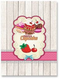 Koc 3D Fluff Trójwymiarowy 86 Cupcake 155x220