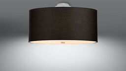 Otto 60 Czarny - SOLLUX LIGHTING - lampa