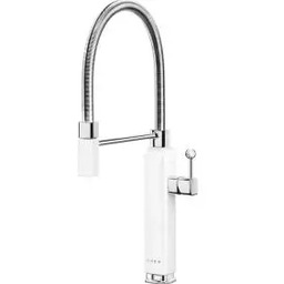 Smeg MDF50WH Biały Mosiądz Bateria kuchenna
