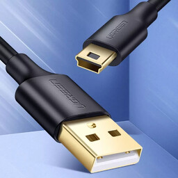 5-pinowy pozłacany kabel UGREEN USB - mini USB