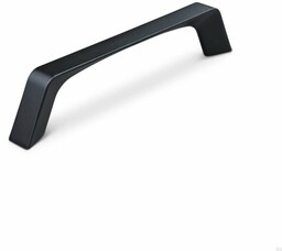 Uchwyt meblowy podłużny Cori 128 Metalowy Czarny Mat