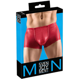 Svenjoyment - bokserki push-up - błyszczące - czerwone