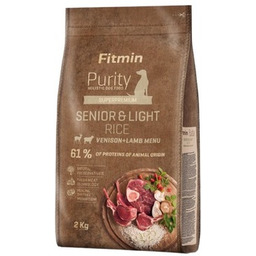 Fitmin Purity Rice SeniorLight VenisonLamb 2kg