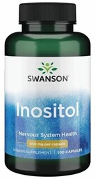 Swanson Inositol 650mg 100caps.