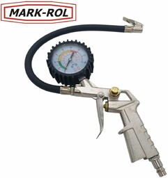 Pistolet do pompowania z manometrem