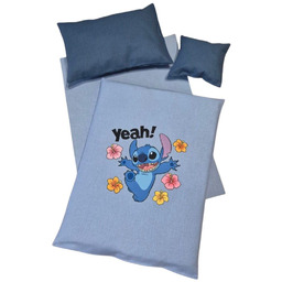 Stitch komplet pościeli kołderka do wózka kołyski łóżeczka