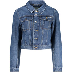 NIEBIESKA KURTKA DENIMOWA CALVIN KLEIN DLA DAMSKICH