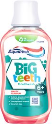 Aquafresh, płyn do płukania jamy ustnej Big Teeth,