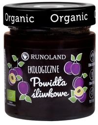 POWIDŁA ŚLIWKOWE BIO 230 G RUNOLAND