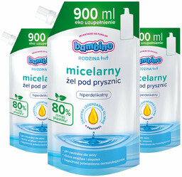 Bambino, Żel Micelarny Pod Prysznic, Refill, 3x900ml