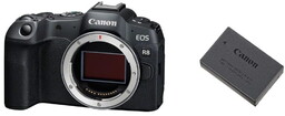 Aparat Canon EOS R8 body + dodatkowy akumulator