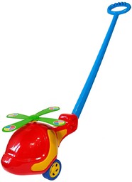 Zabawka do pchania Helikopter duży, pchacz Helikopter duży